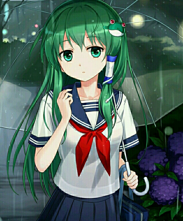 制服早苗